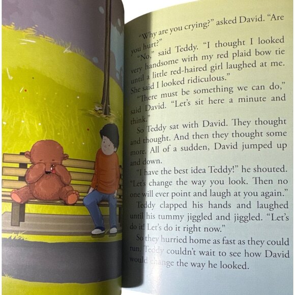 Teddy Meets A Bully & Finds A Friend Suzy Tomlinson Signed SC Lot of 8 Teacher - Picture 7 of 16